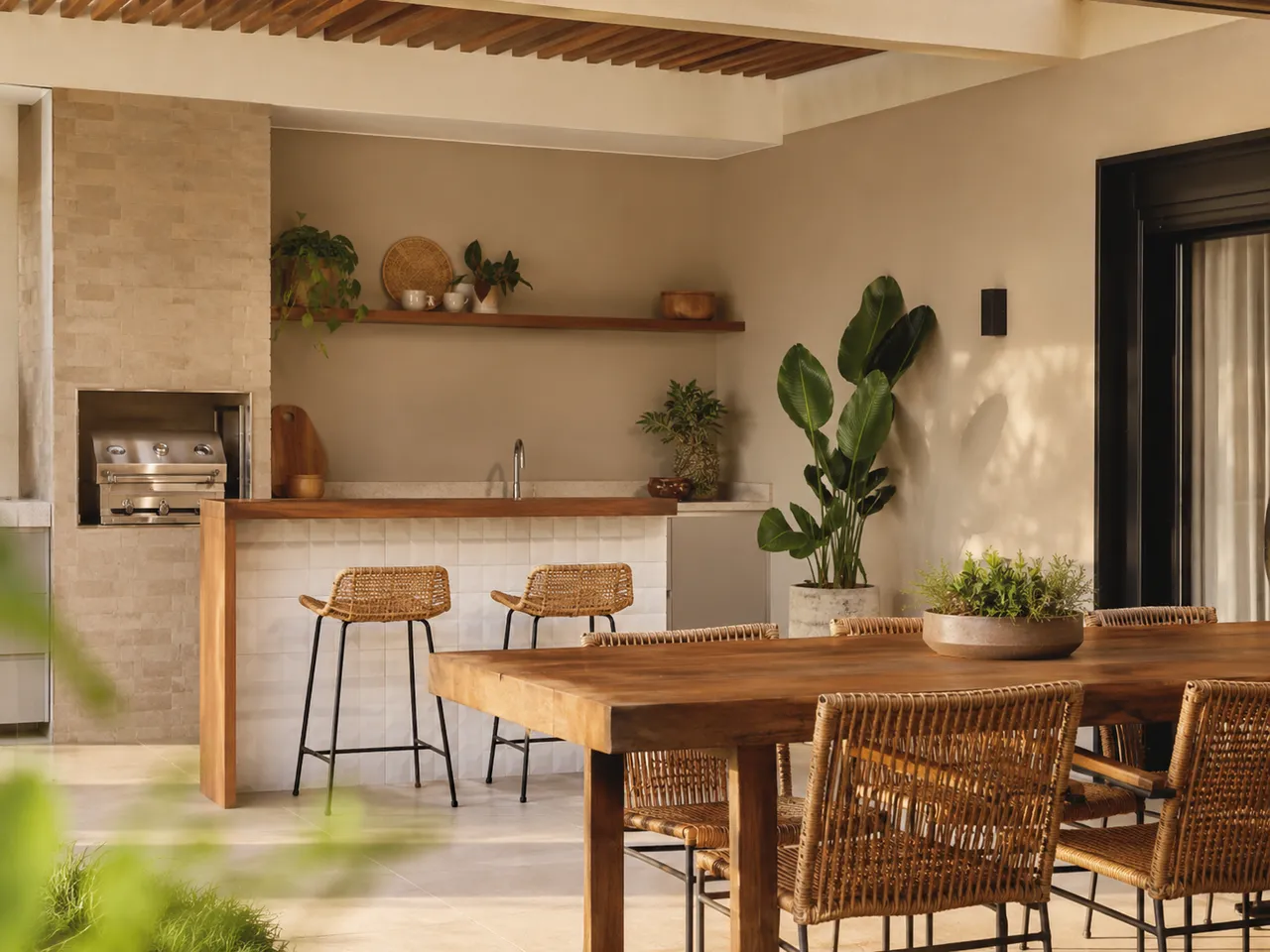 Como pintar varanda ou área gourmet — detalhe prático
