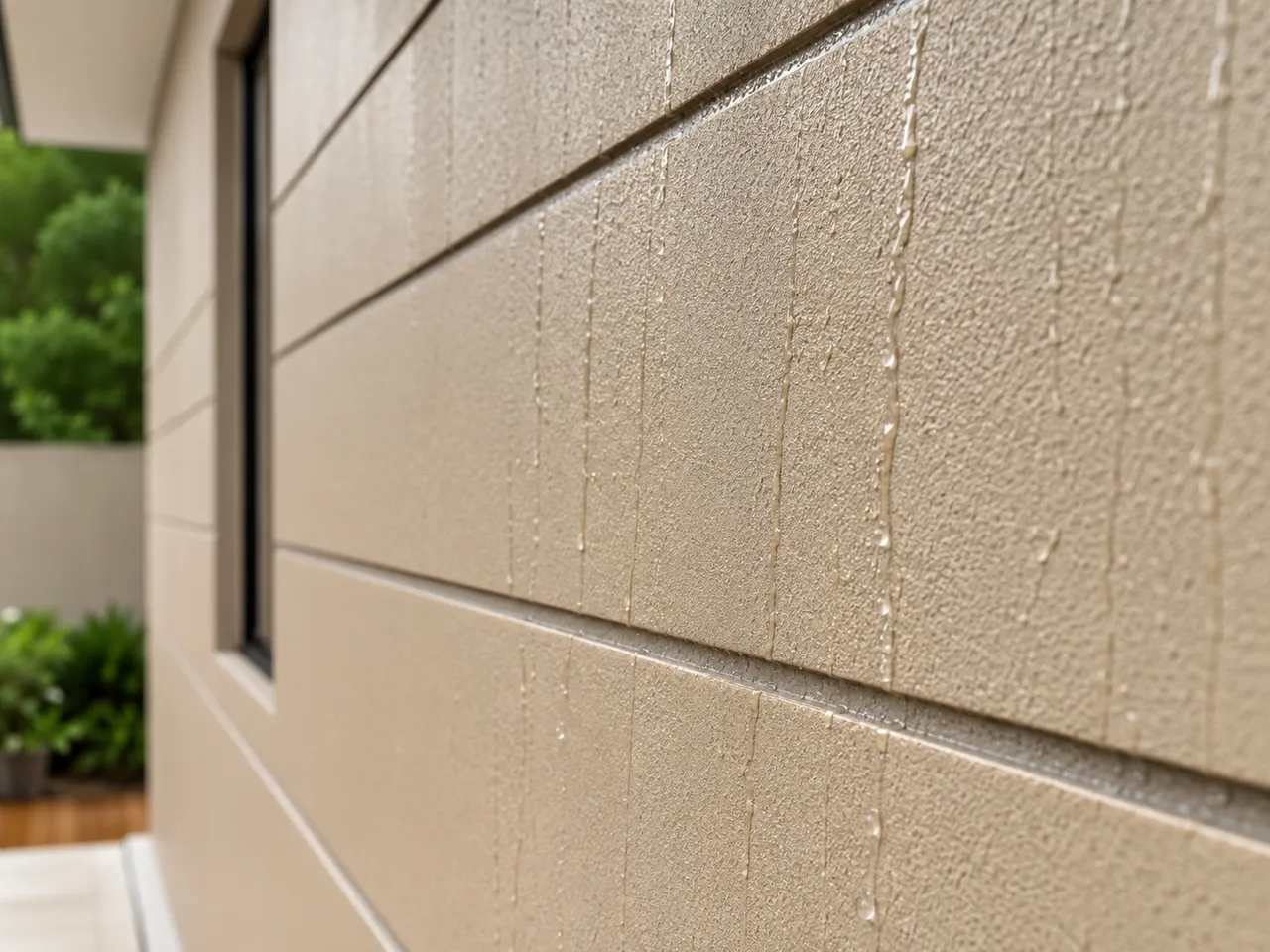 Como proteger a fachada da chuva — detalhe prático