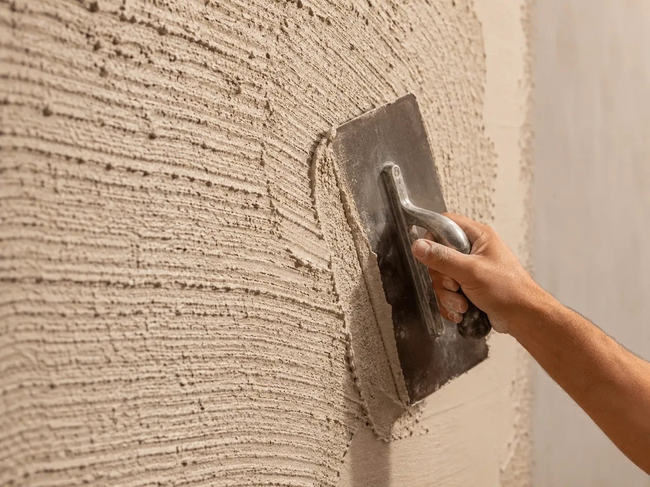 Textura ou grafiato: qual escolher para a sua parede — detalhe prático