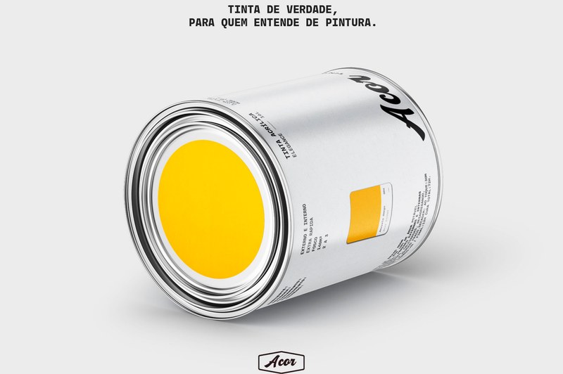 A Cor Tintas tinta de verdade para quem entende de pintura